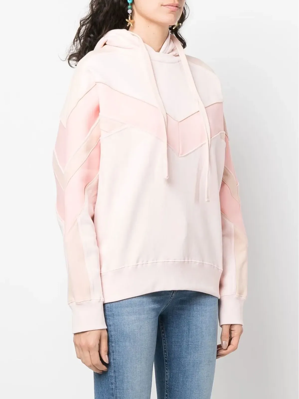 IRO Chalipa zig-zag hoodie - 画像3