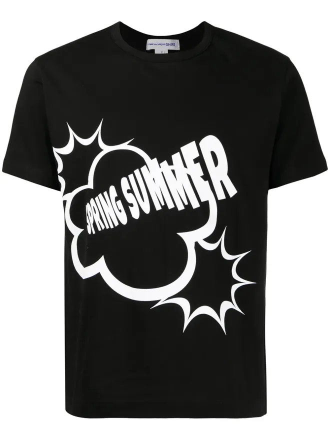 Comme des Garçons Shirt Comme Des Garçons Shirt 季節プリントTシャツの商品画像