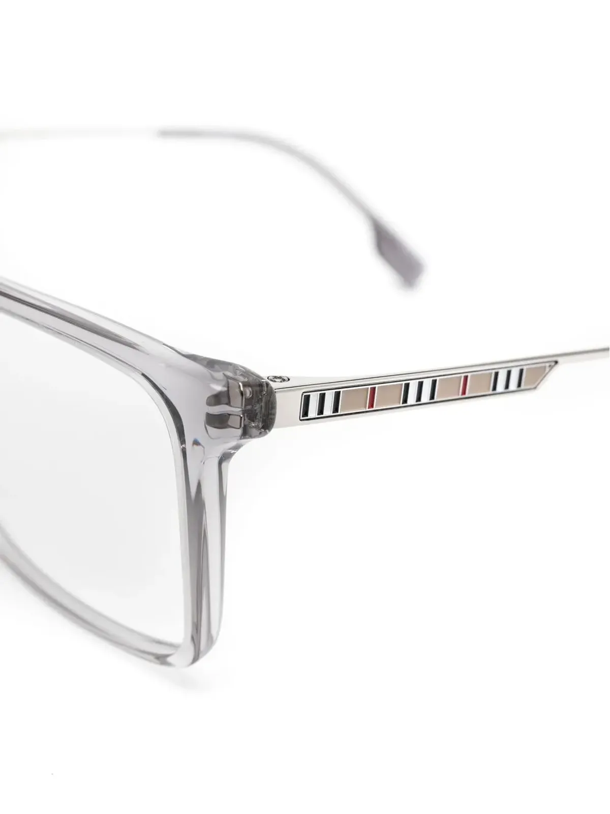 Burberry Eyewear クリアフレーム ウェイファーラー眼鏡 - 画像3