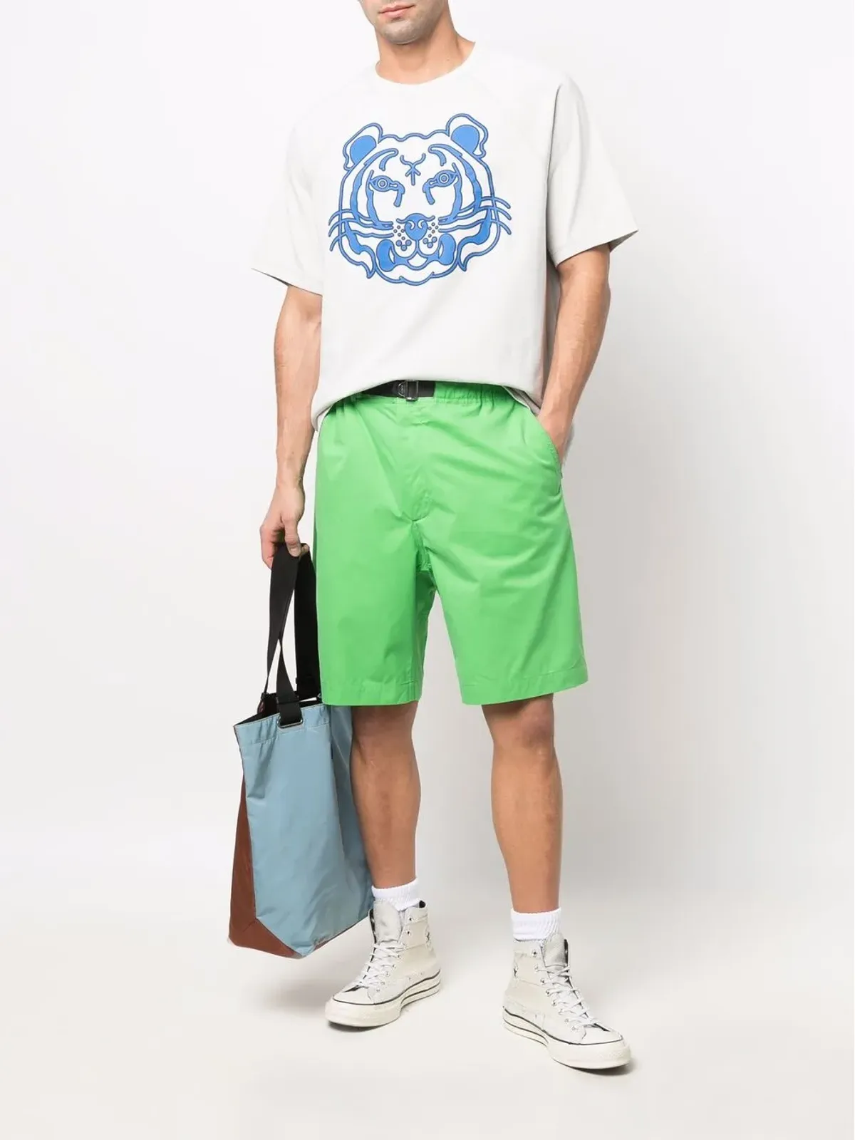 Kenzo バックル留め付き コットンショーツ - 画像2