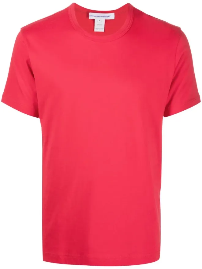 Comme des Garçons Shirt Comme Des Garçons Shirt ロゴプリント コットン Tシャツの商品画像