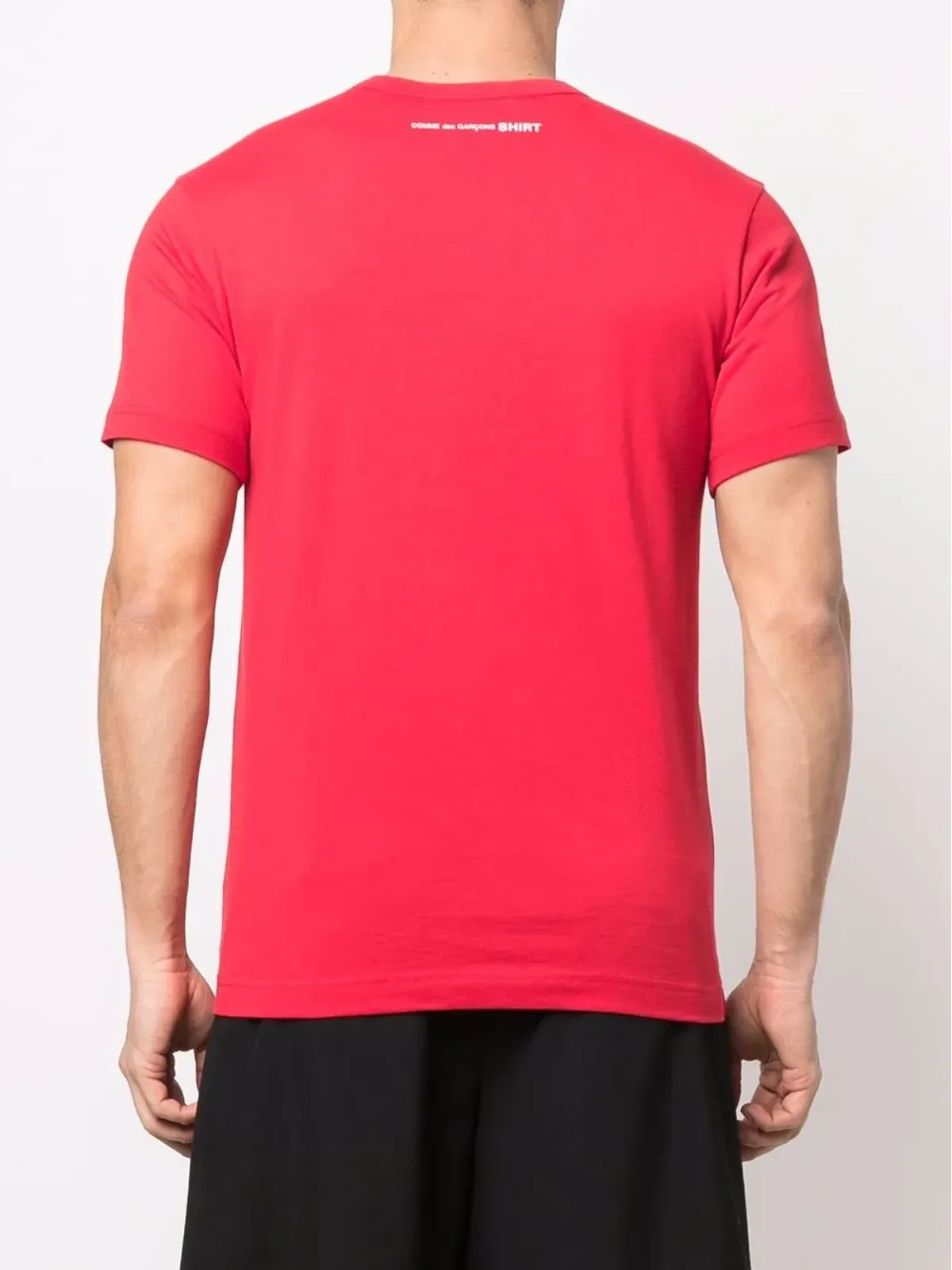 Comme Des Garçons Shirt ロゴプリント コットン Tシャツ - 画像4