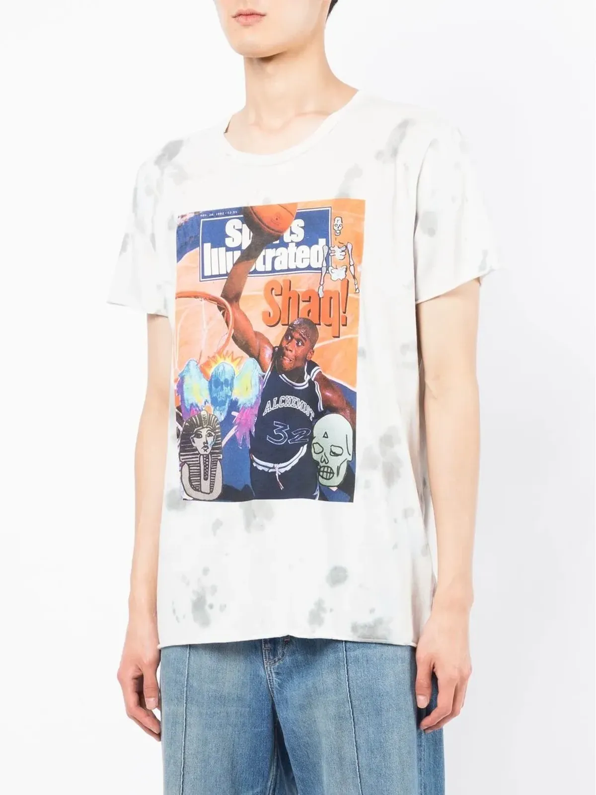Alchemist グラフィックプリント タイダイ Tシャツ - White - 画像3