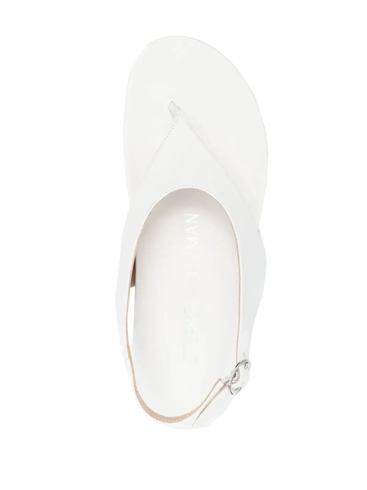 Stuart Weitzman サマー トング オープントゥ サンダル - White - 画像4
