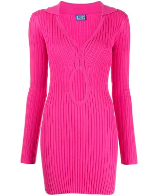 Lhd cut-out Vida dress - Pink - サムネイル1
