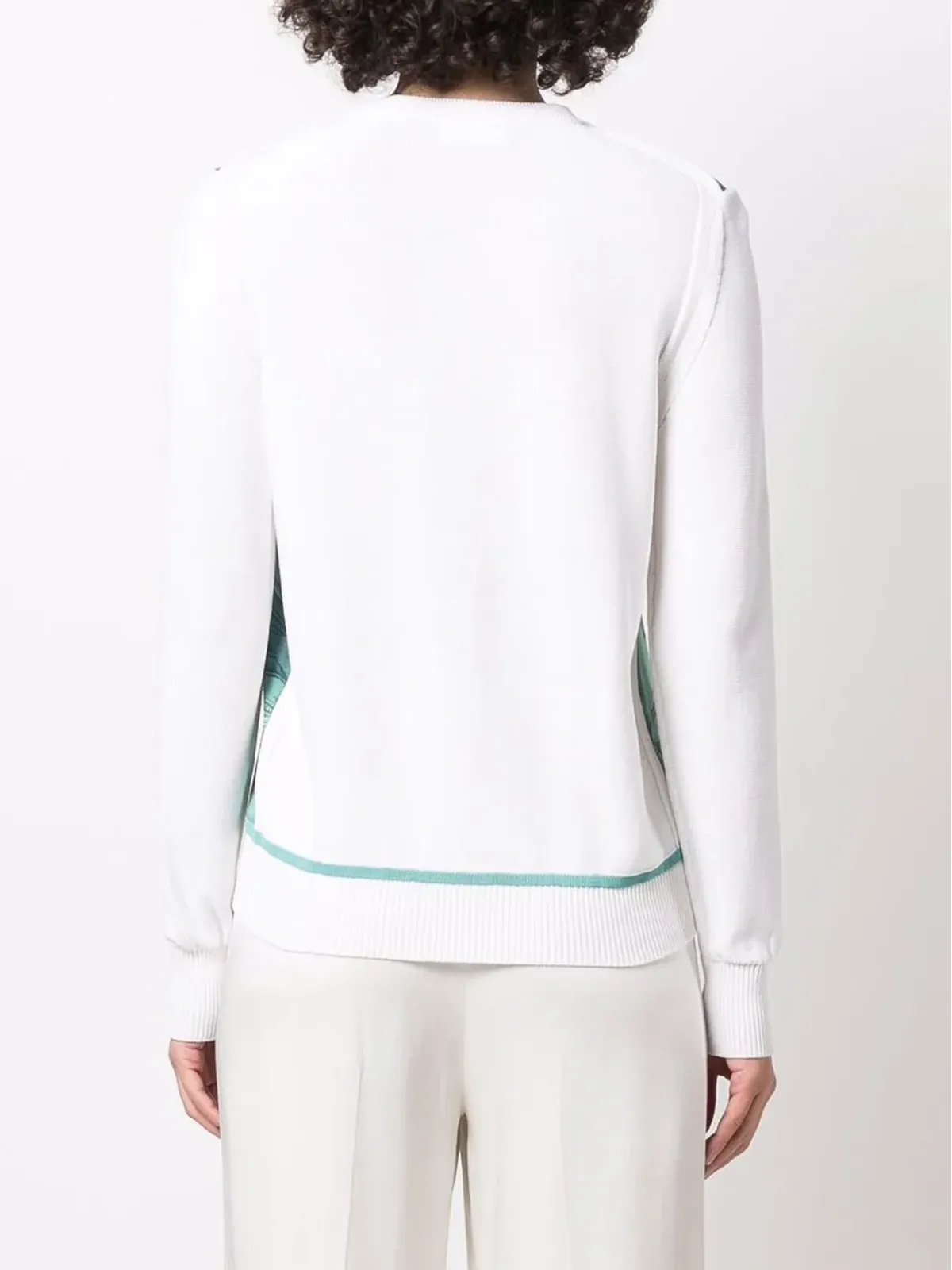 Ferragamo フローラルプリント ボタン留めカーディガン - White - 画像4