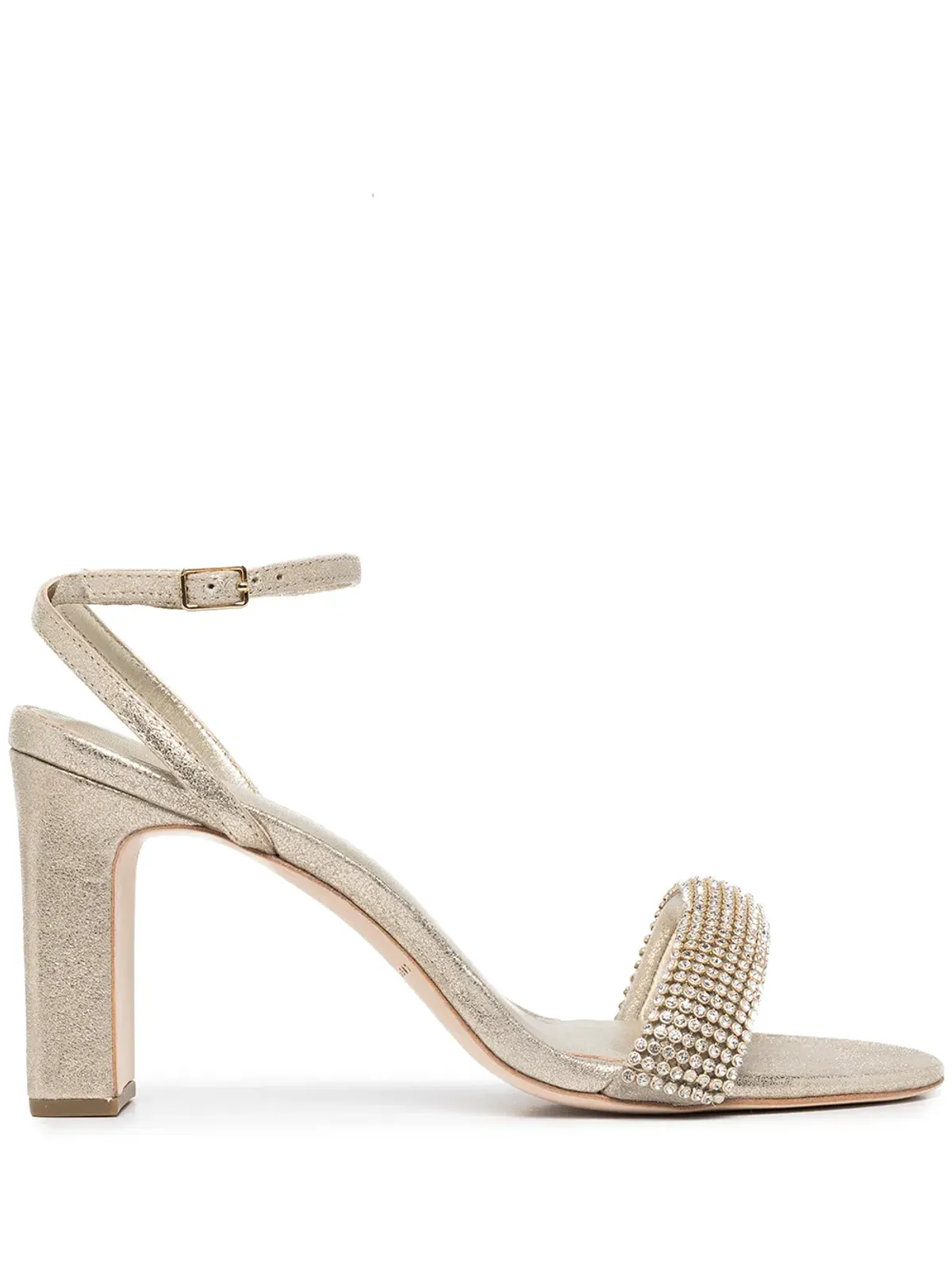 Loeffler Randall シャイ ラインストーン装飾サンダル - 画像1
