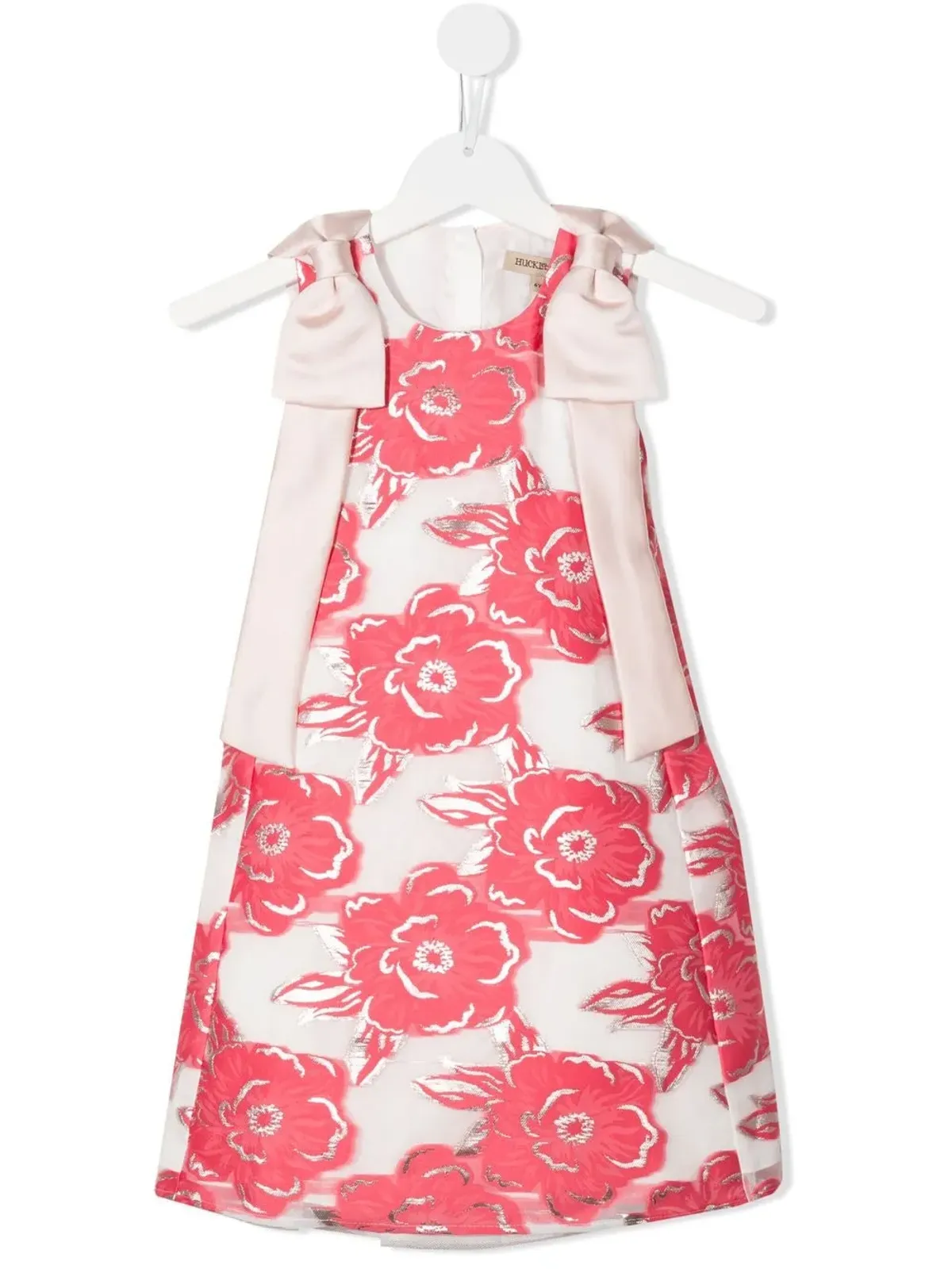 Hucklebones London ノースリーブ ローズプリント ドレス - 画像1