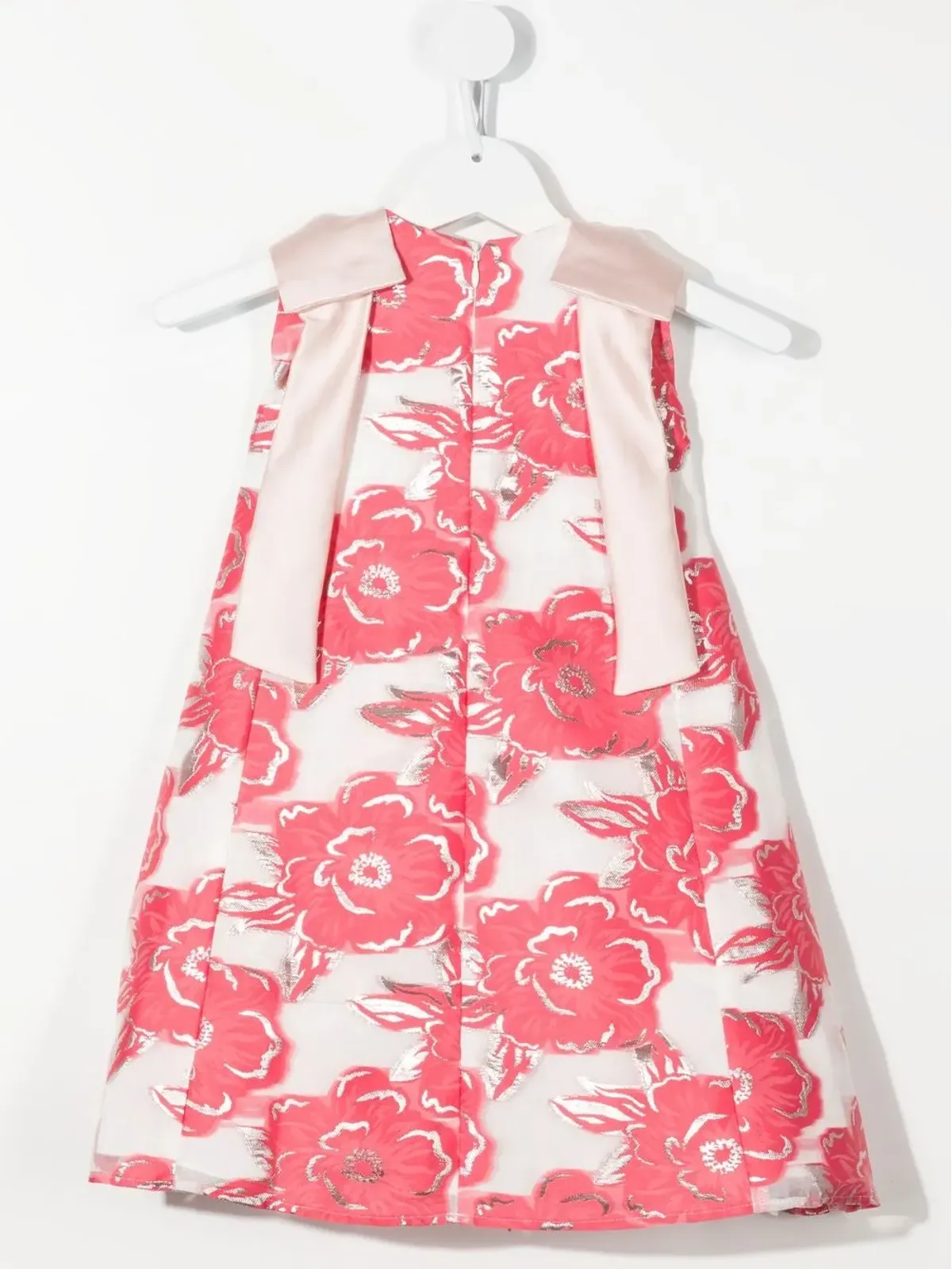 Hucklebones London ノースリーブ ローズプリント ドレス - 画像2