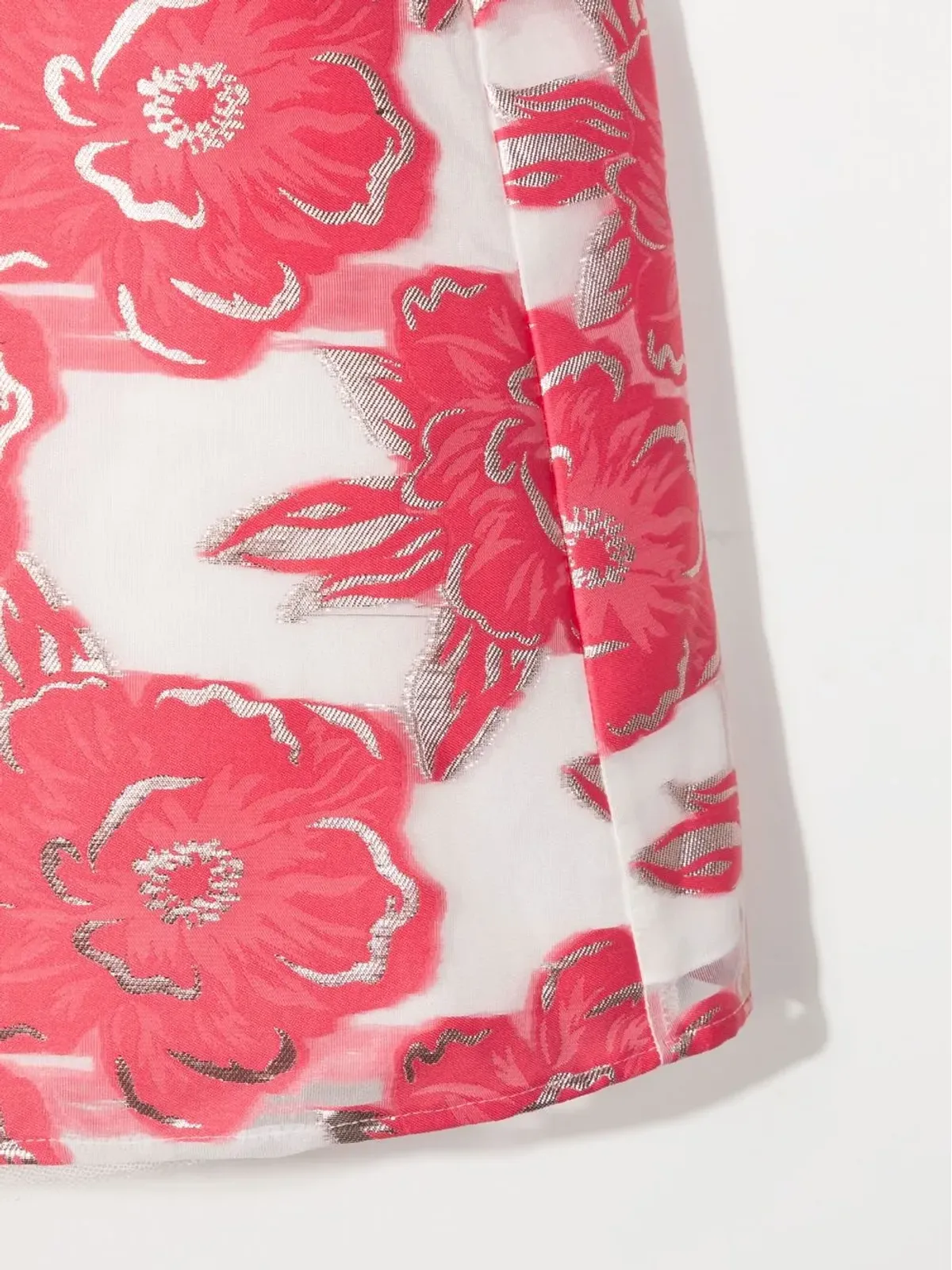 Hucklebones London ノースリーブ ローズプリント ドレス - 画像3
