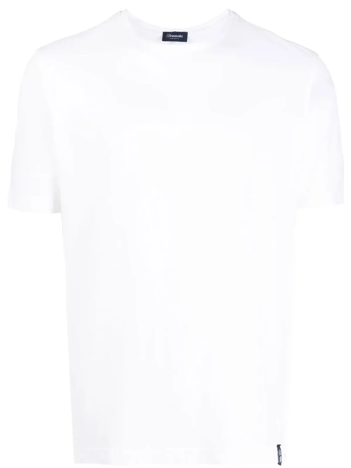Drumohr ラウンドネック半袖Tシャツ - 画像1