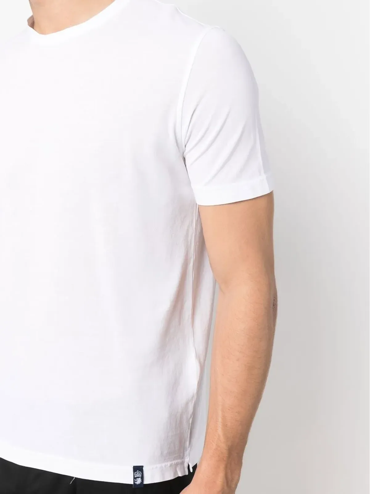 Drumohr ラウンドネック半袖Tシャツ - 画像5