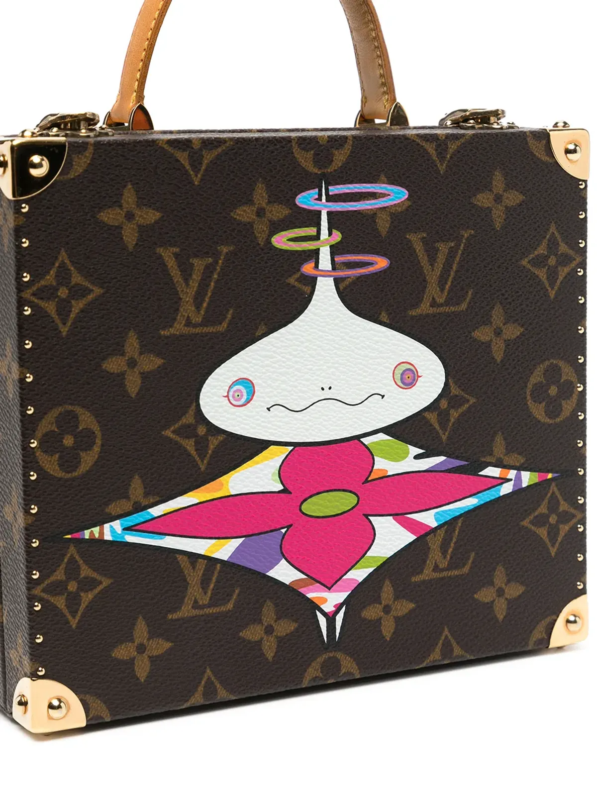 Louis Vuitton Pre-Owned x Takashi Murakami 2003 Onion Head ジュエリーボックス - ブラウン - 画像4