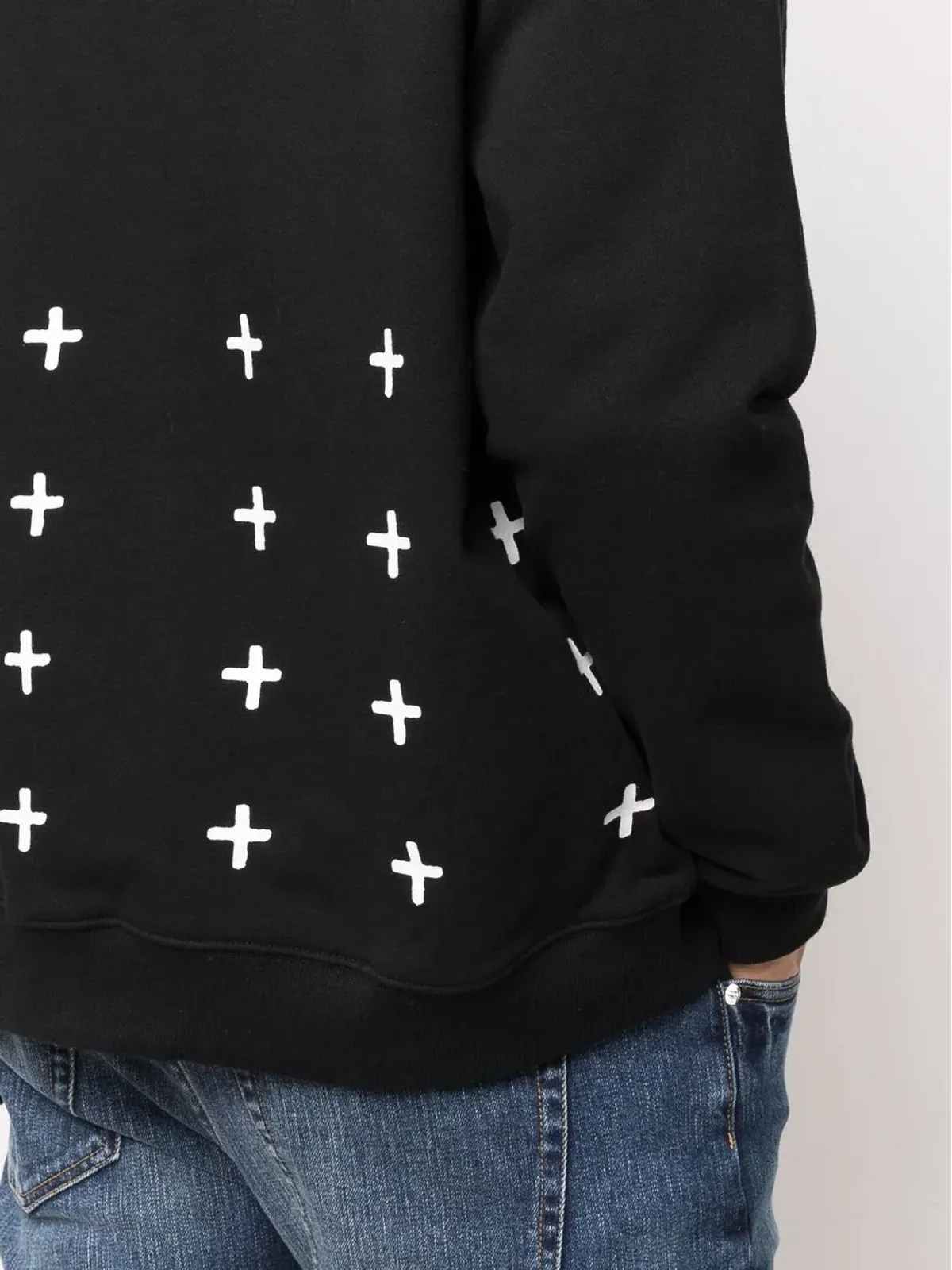 Ksubi パターン柄 クルーネック スウェットシャツ - ブラック - 画像5