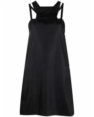 Givenchy ストラップディテール カットアウト ノースリーブ シフトドレス - ブラック - サムネイル1
