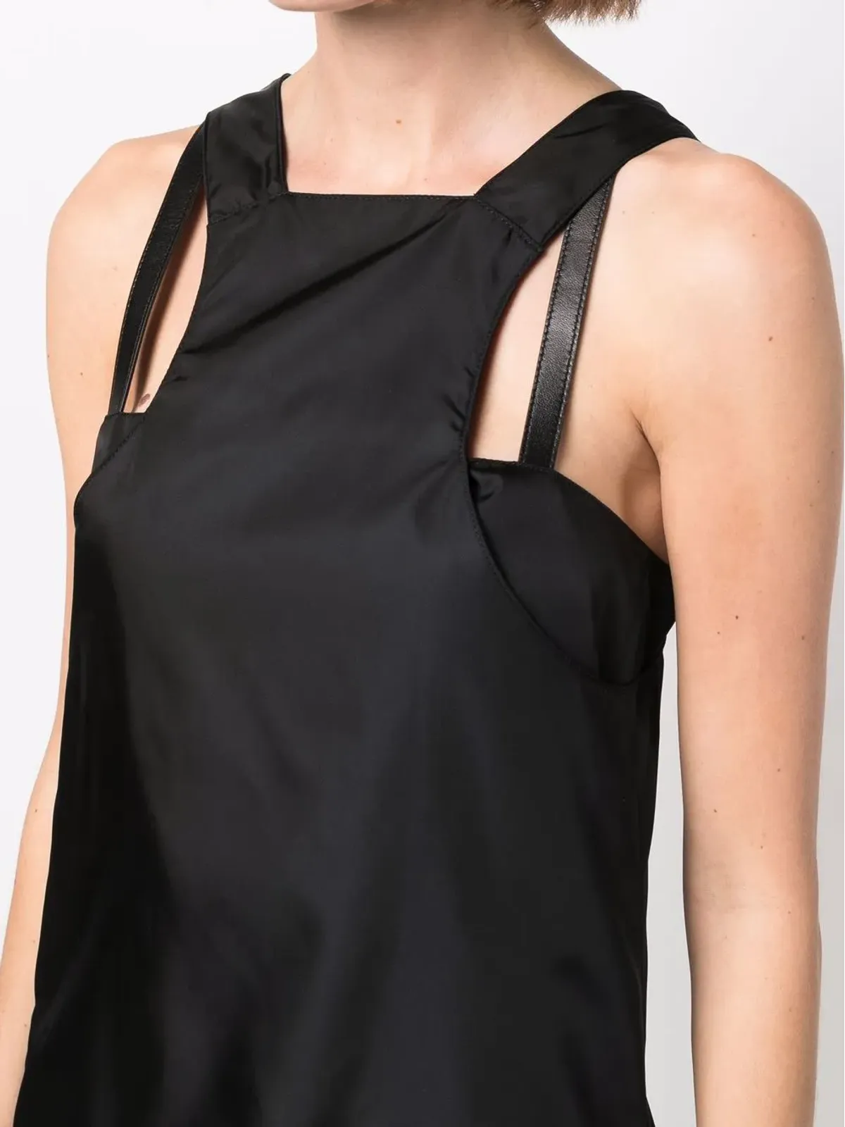 Givenchy ストラップディテール カットアウト ノースリーブ シフトドレス - ブラック - 画像5