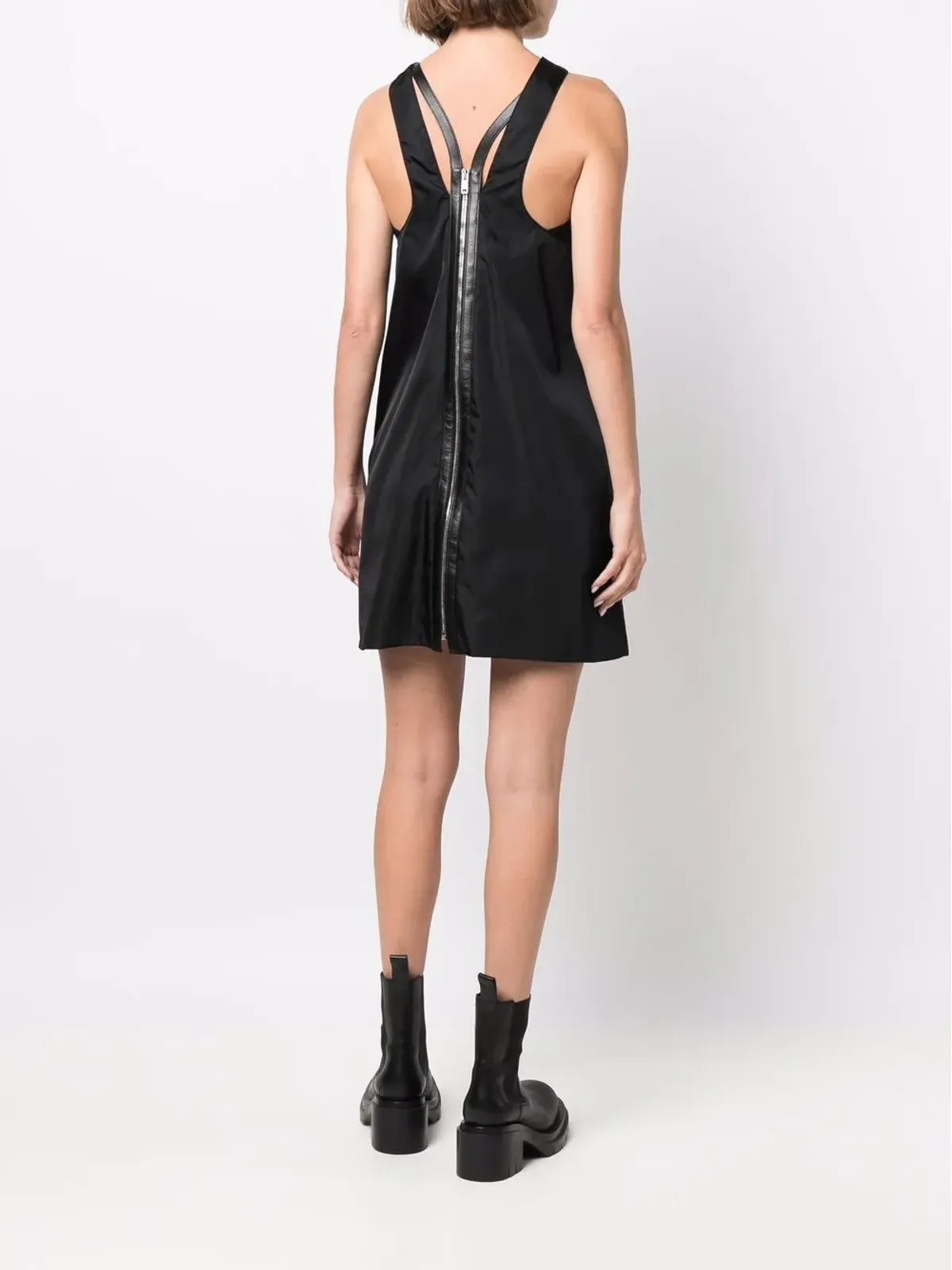 Givenchy ストラップディテール カットアウト ノースリーブ シフトドレス - ブラック - 画像4