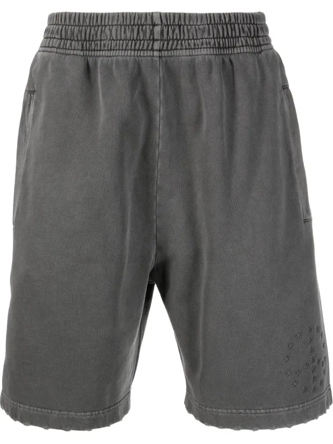 Études Studio Études Studio straight-leg organic cotton shorts - Greyの商品画像
