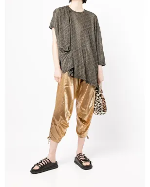 Junya Watanabe クロップド ドロップクロッチ パンツ - サムネイル2