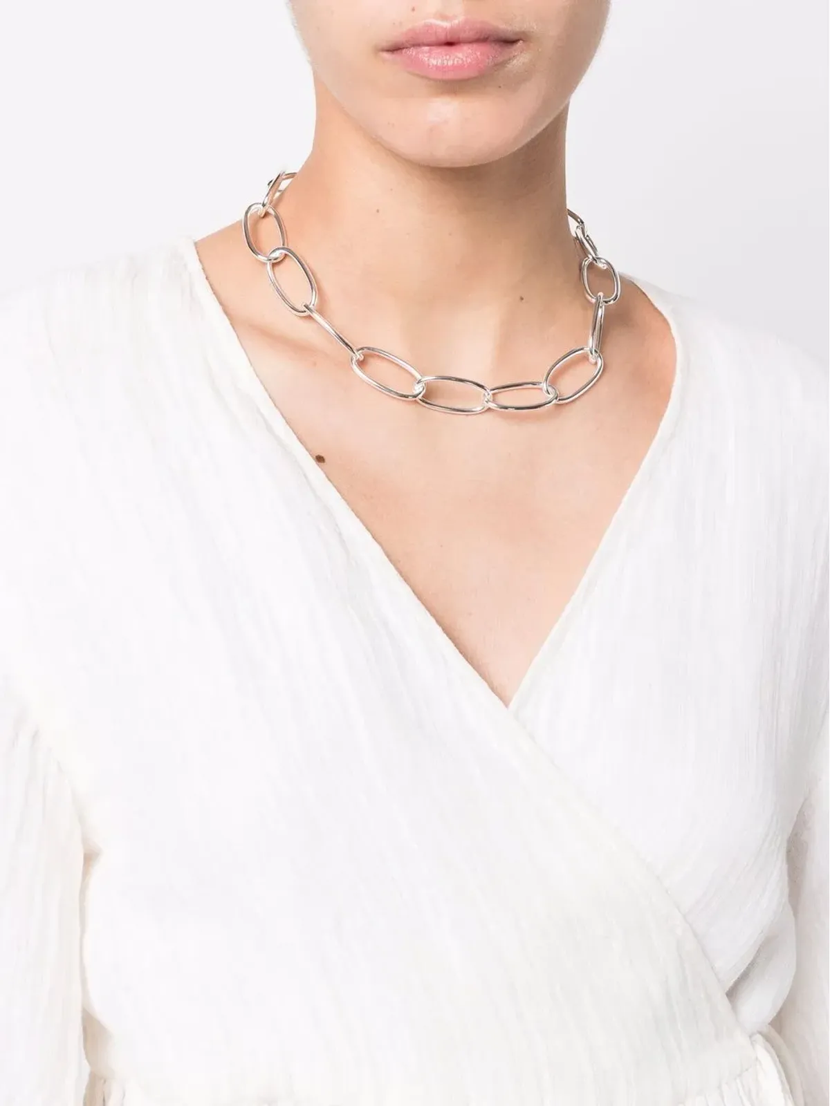 Federica Tosi レースボルトチェーンネックレス - 画像2