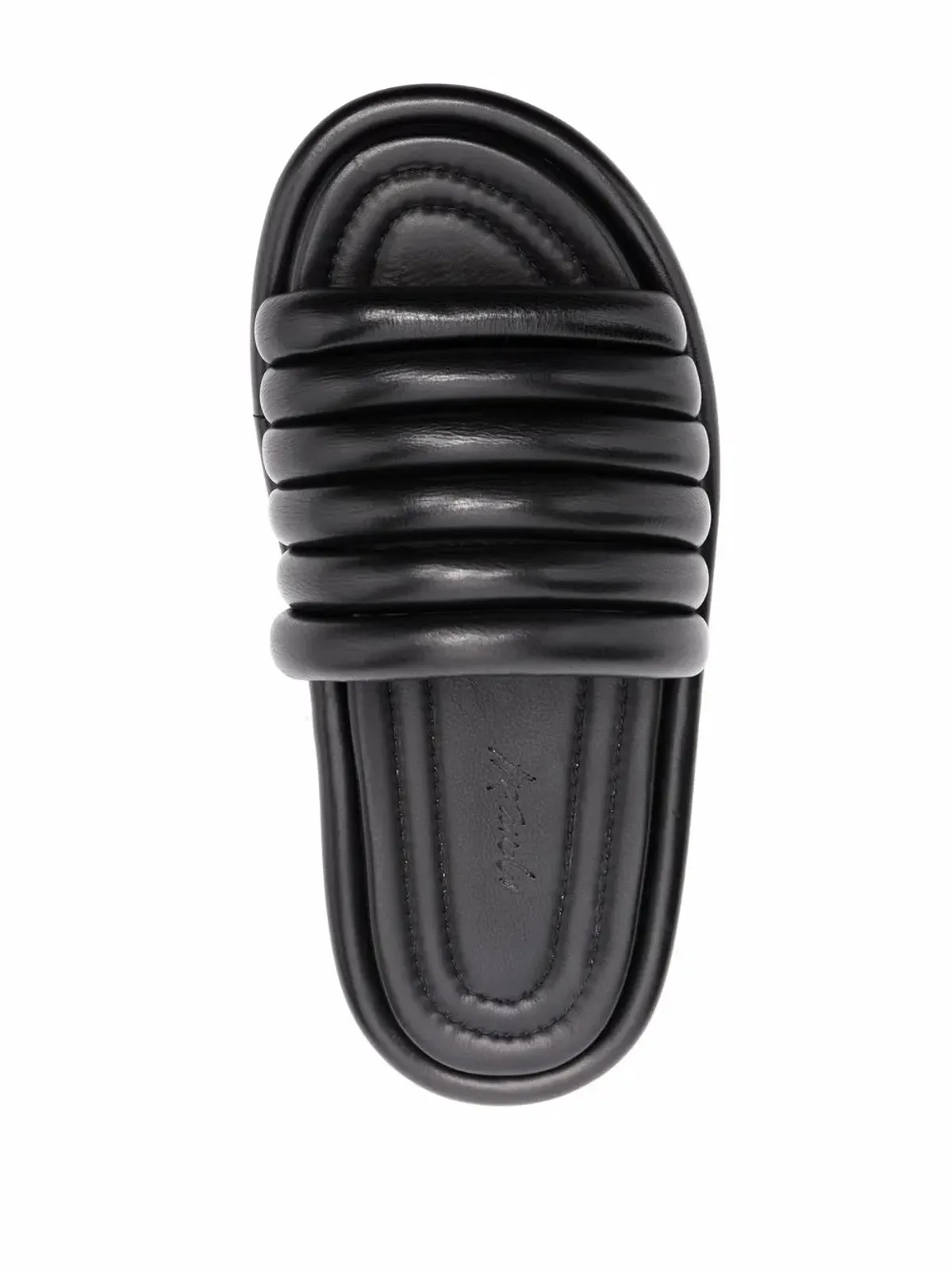 Marsèll Spalmata tubular sandals - Black - 画像4