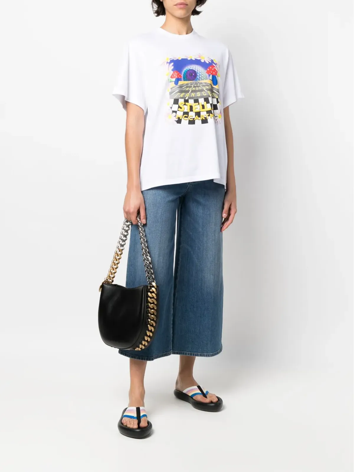 Stella McCartney Transcend グラフィックプリントTシャツ - 画像2