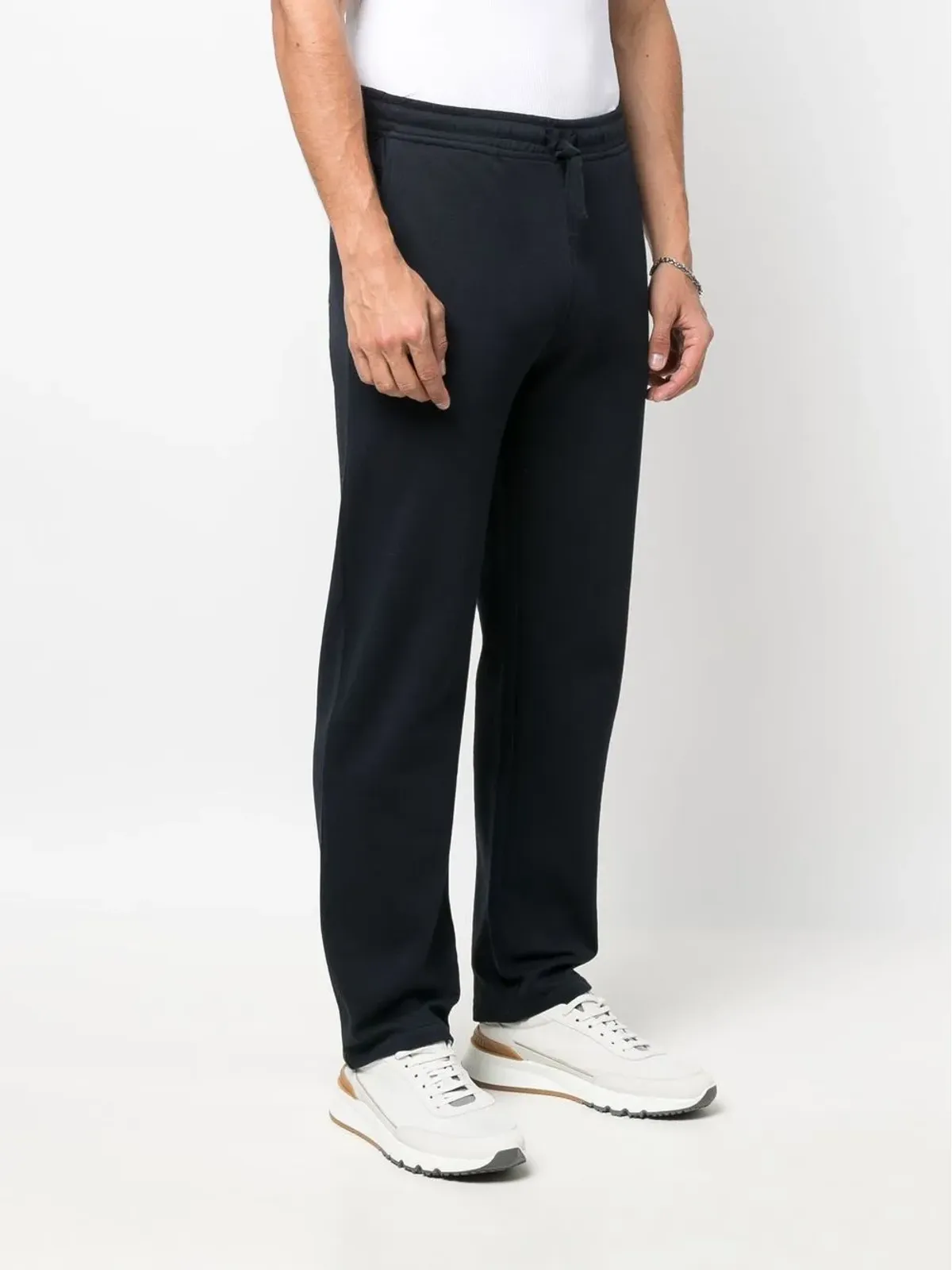 Corneliani エラスティックドローコード ウエスト パンツ - 画像3