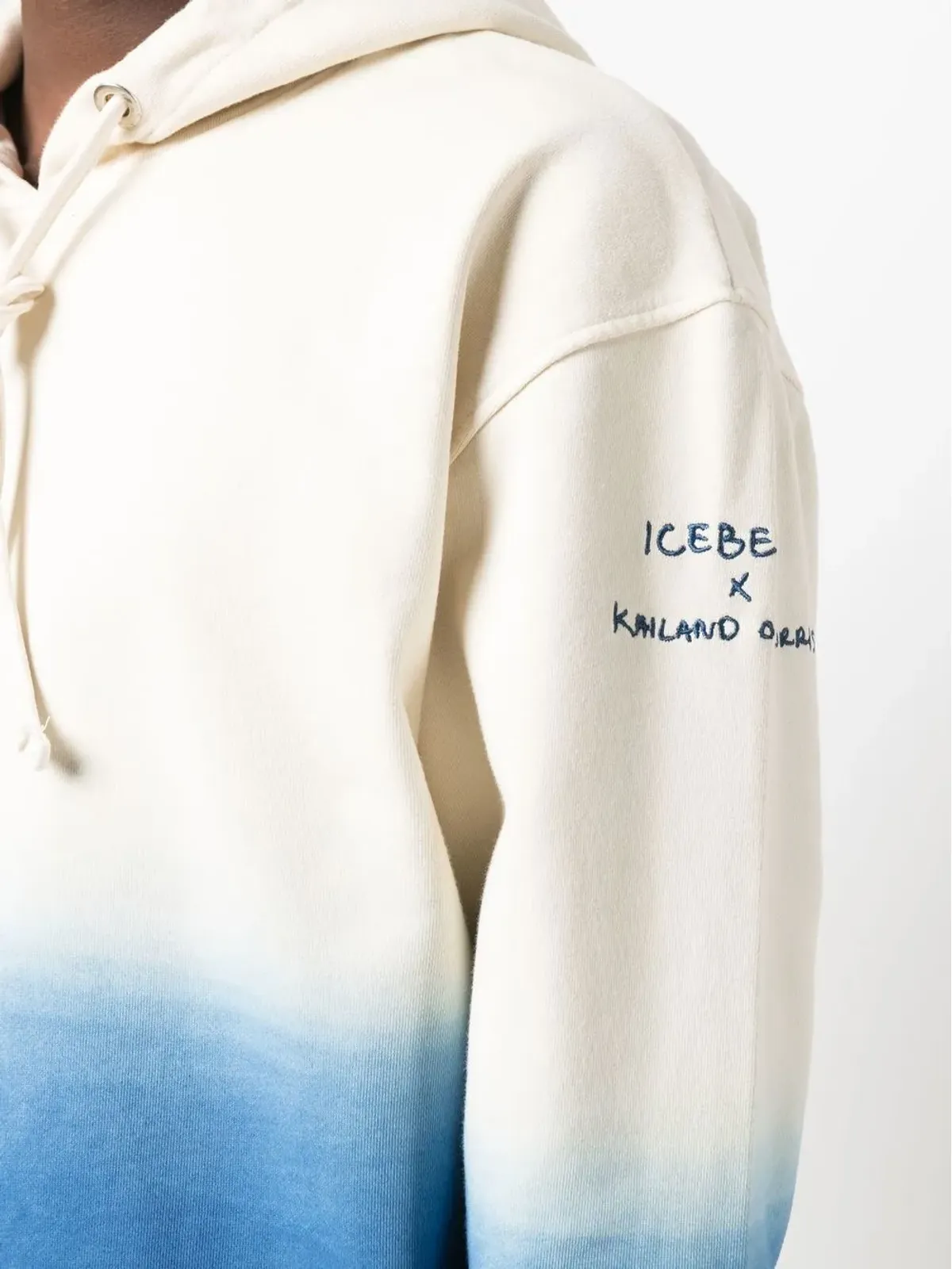 Iceberg x Kailand O. Morris グラデーションフーディ - 画像5