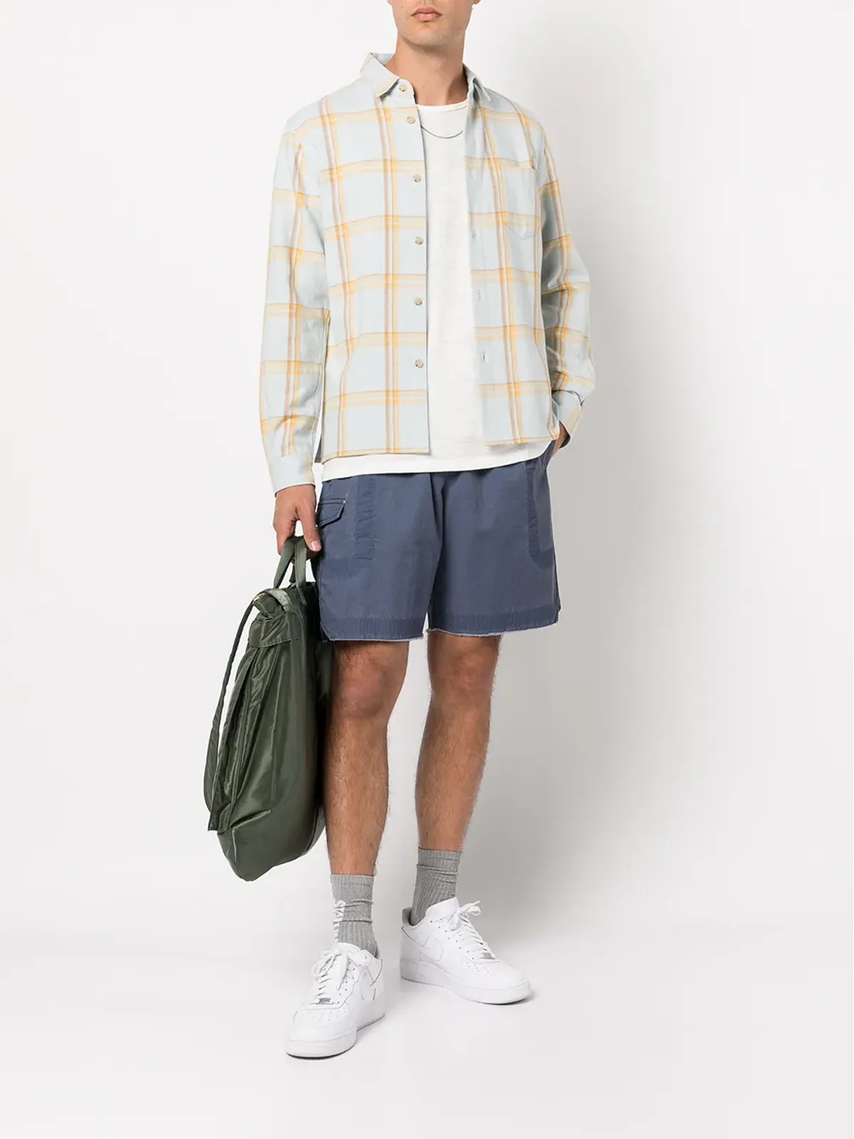 John Elliott Sly チェック柄シャツ - 画像2