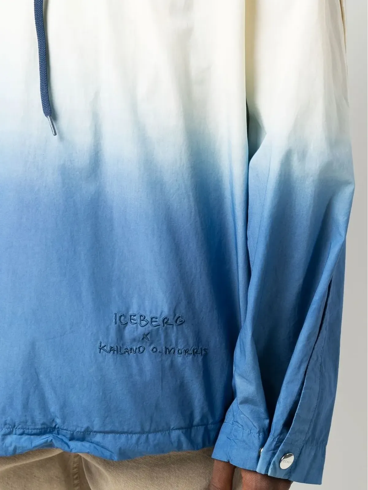 Iceberg × Kailand O. Morris グラデーション ウィンドブレーカー - 画像5