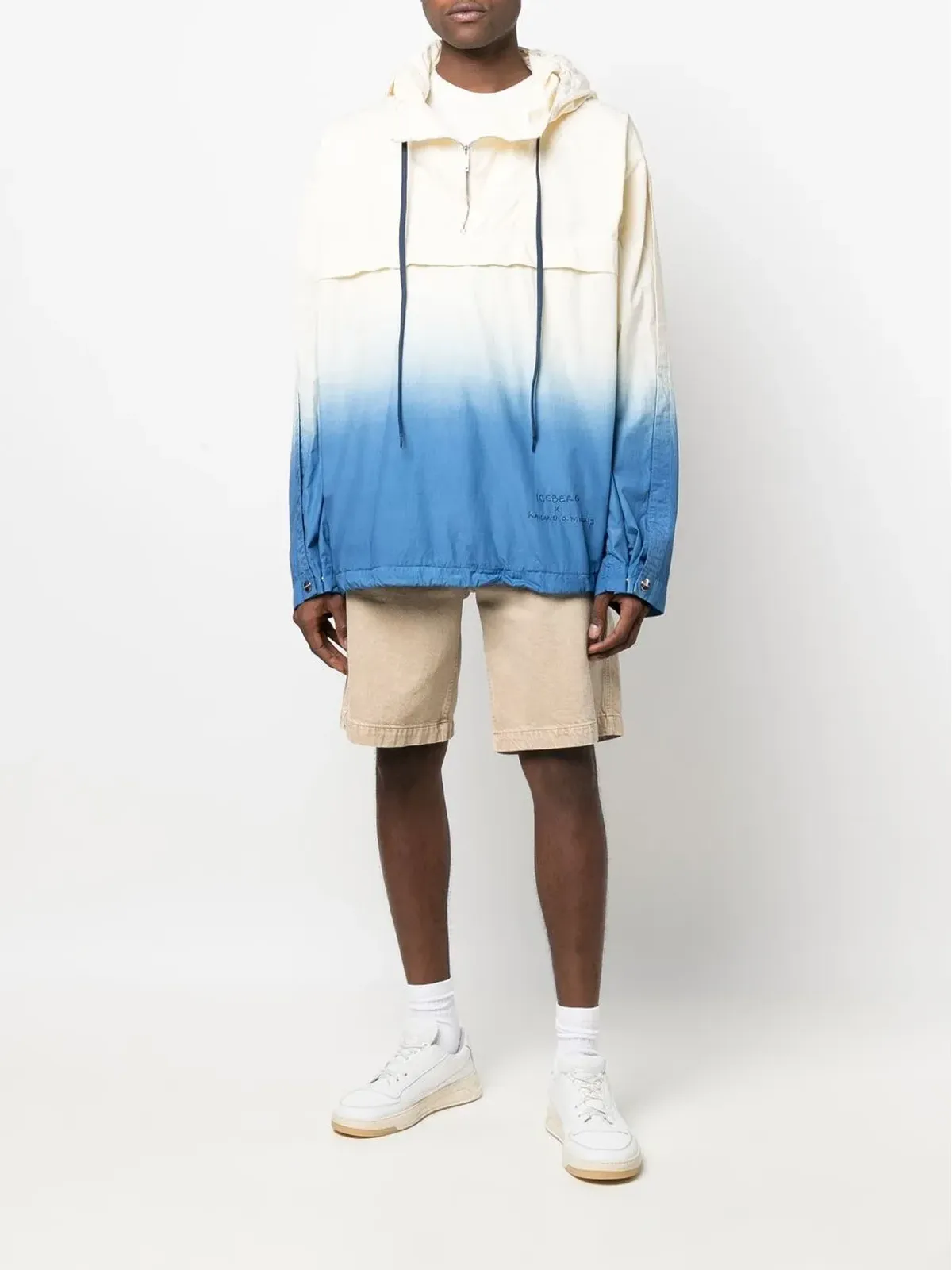 Iceberg × Kailand O. Morris グラデーション ウィンドブレーカー - 画像2