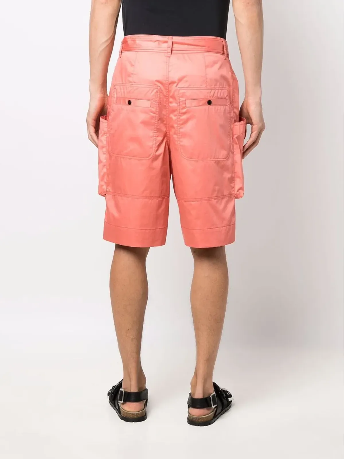 MARANT ベルト付きカーゴショーツ - 画像4