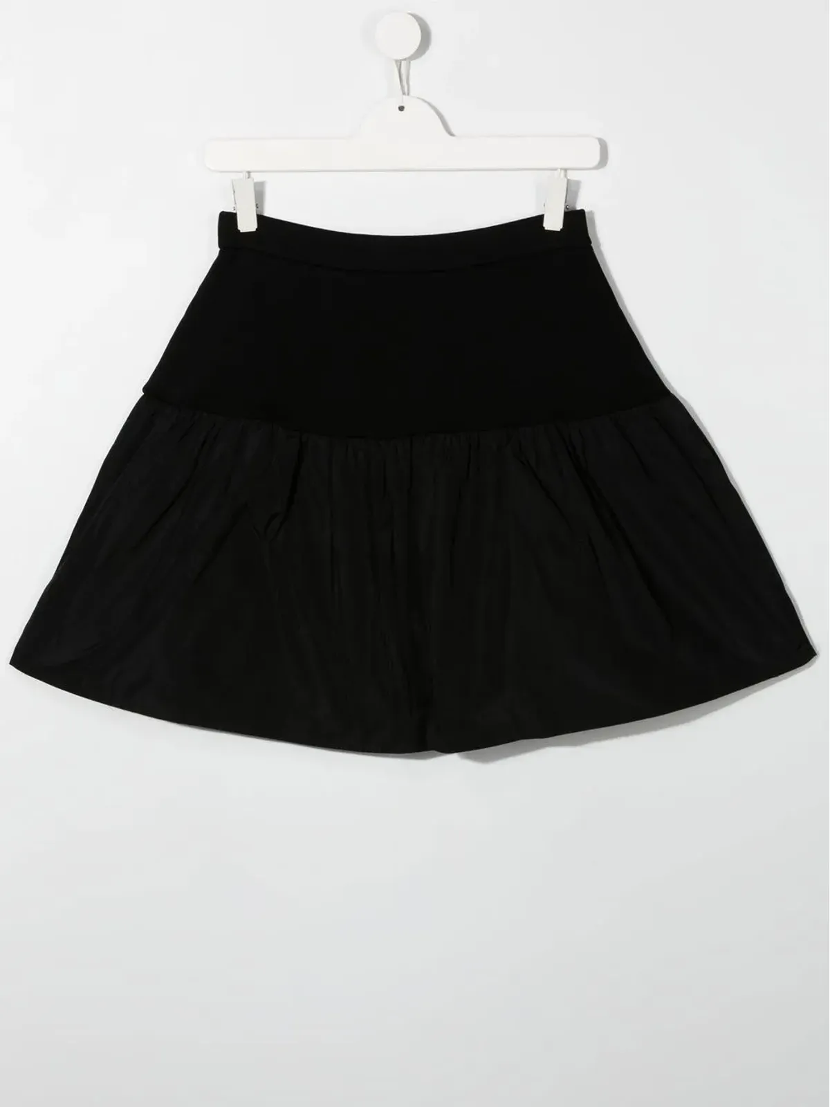 Emporio Armani Kids TEEN 刺繍ロゴ入りパネルスカート - 画像2