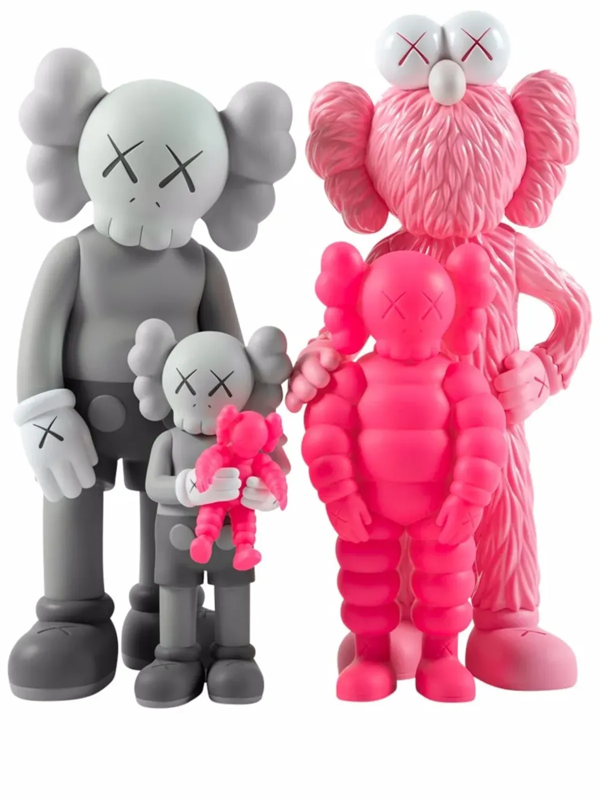 KAWS Kaws Family 2022 フィギュアセット - グレー - 画像1