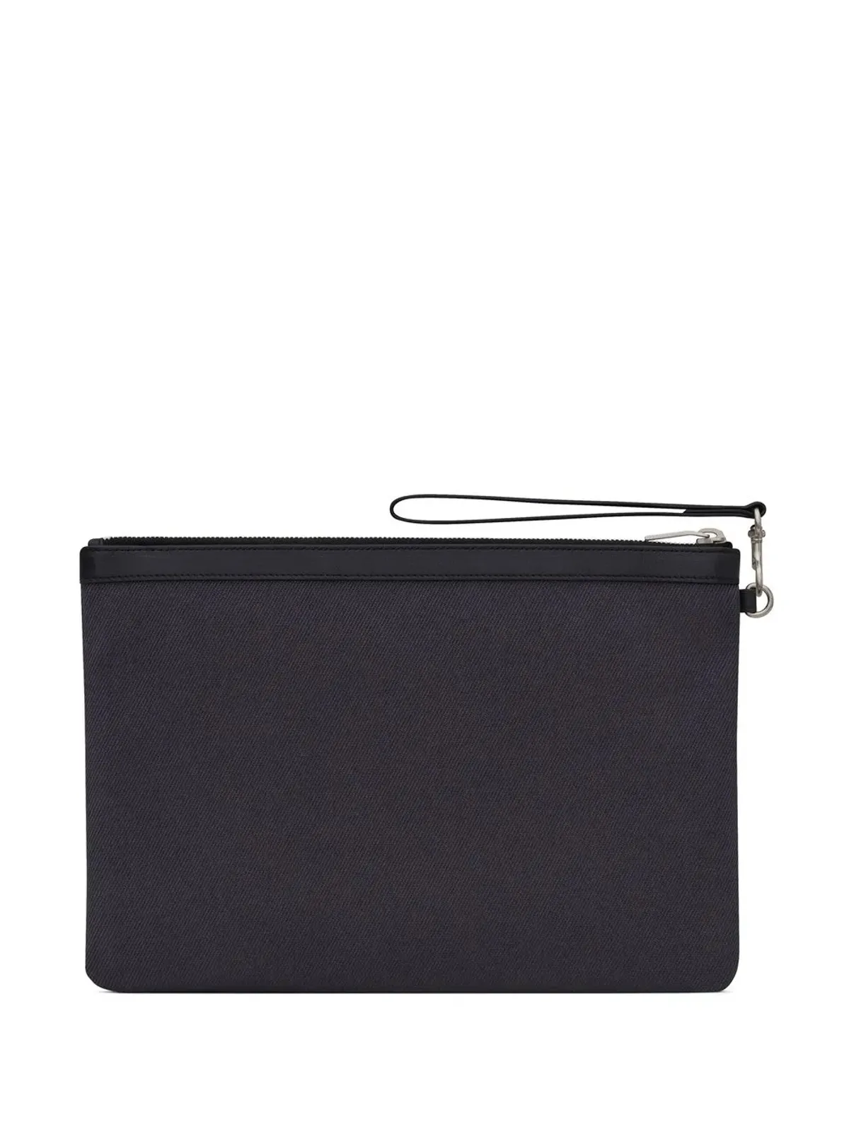 Saint Laurent ロゴプリントジップポーチ - 画像2