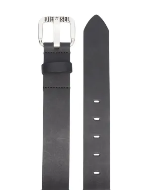 Diesel B-Star II leather belt - Black - サムネイル2