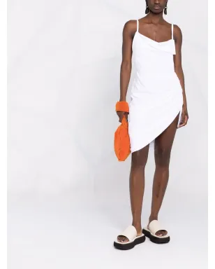 Jacquemus La Robe Saudade ドレープミニドレス - サムネイル2