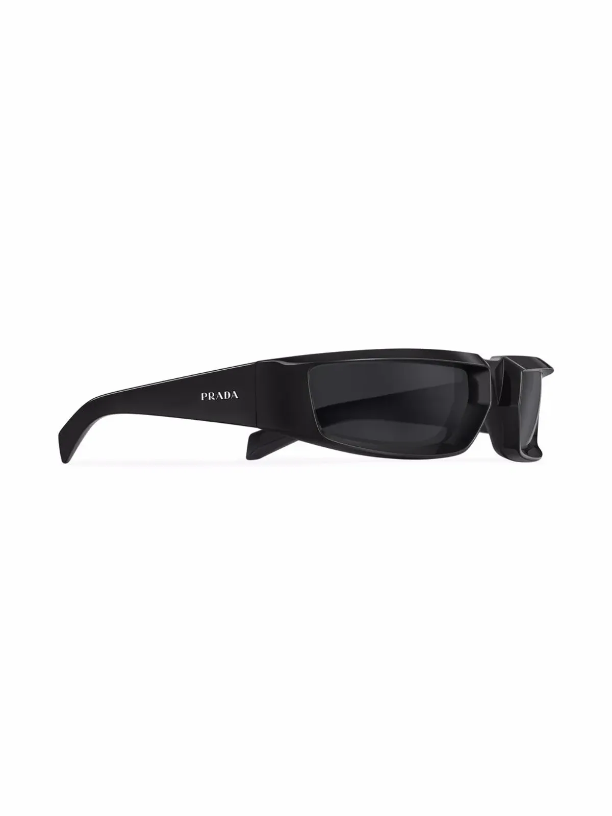 Prada Eyewear ランウェイ・ラップアラウンドフレーム サングラス - 画像2