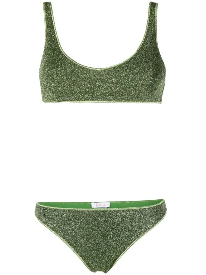 Oseree Oséree グリッター入りスクープネックビキニセットの商品画像