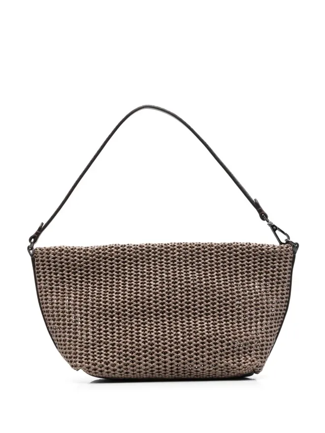 Brunello Cucinelli Brunello Cucinelli ラフィア風ショルダーバッグの商品画像