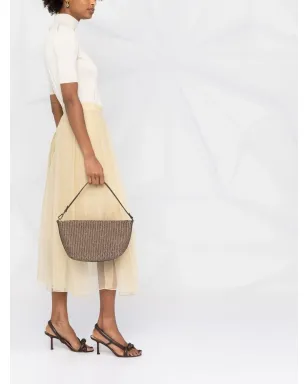 Brunello Cucinelli ラフィア風ショルダーバッグ - サムネイル2