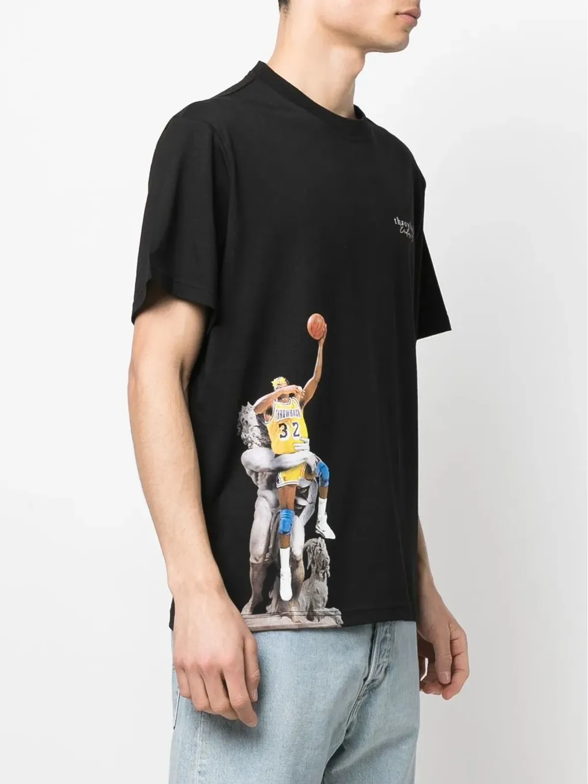 Throwback. グラフィックプリントTシャツ - 画像4