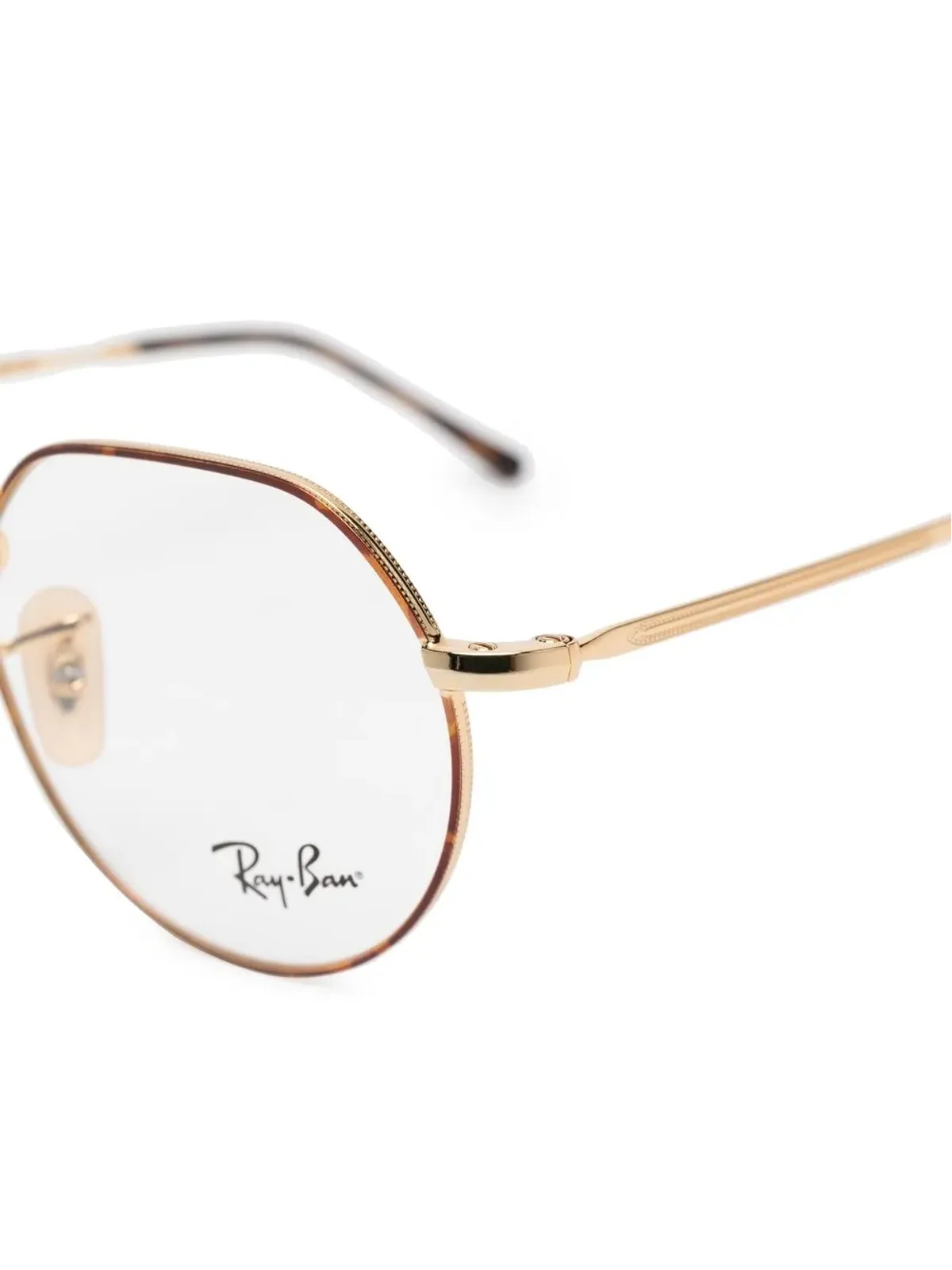 Ray-Ban ジャック・ラウンドフレーム眼鏡 - 画像3