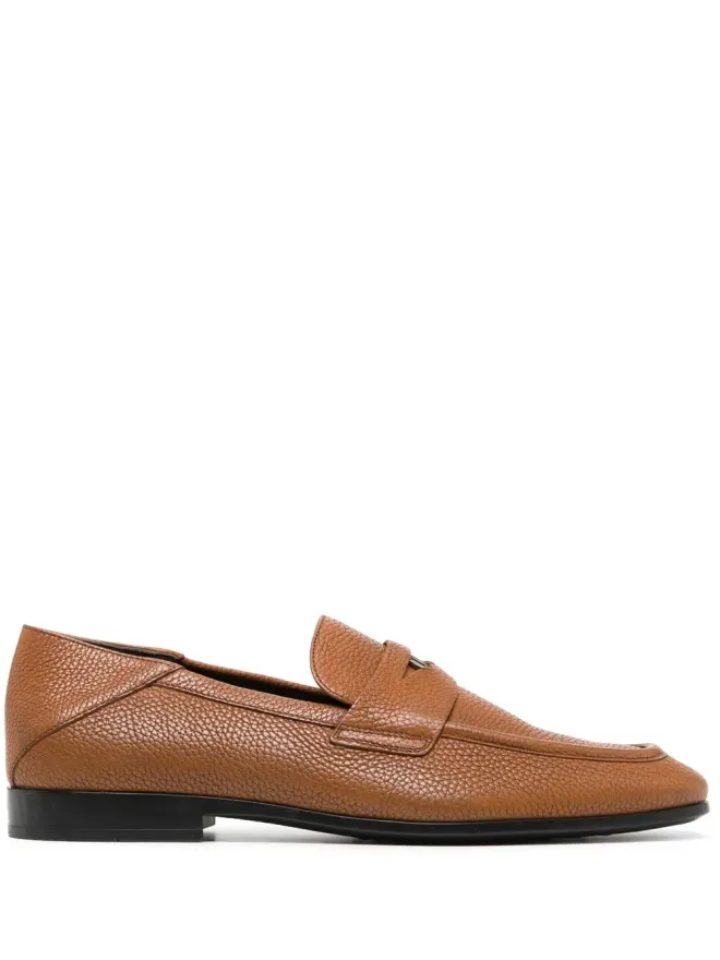 Tod's Tod's ロゴプレート レザー ペニーローファーの商品画像
