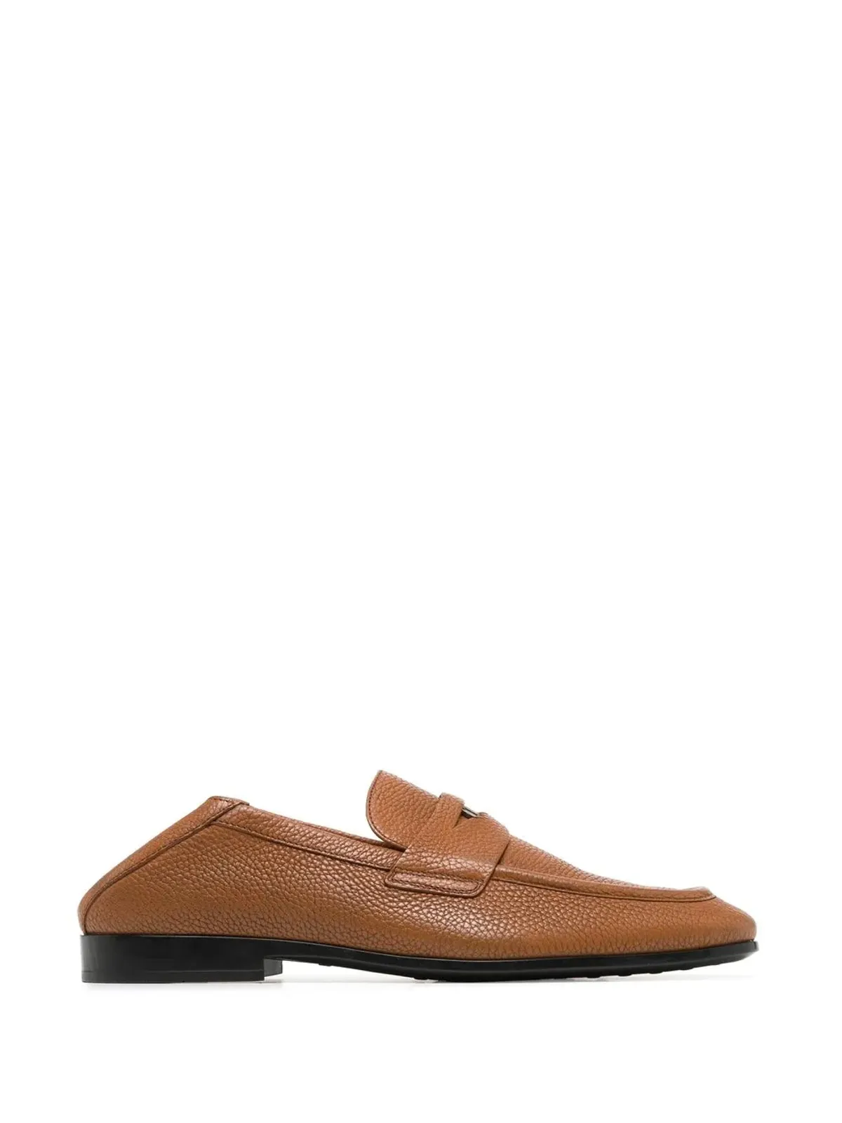 Tod's ロゴプレート レザー ペニーローファー - 画像5