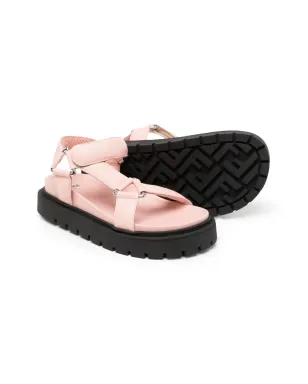 Fendi Kids タッチストラップ付きサンダル - サムネイル2