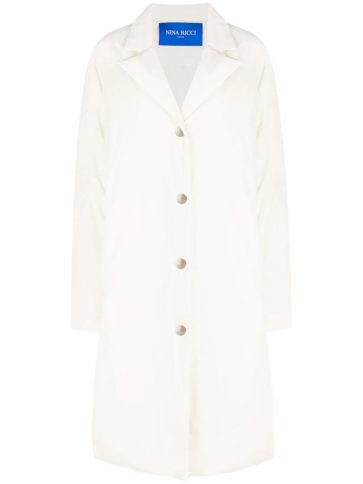 Nina Ricci タフタ パディド コクーンコート - 画像1