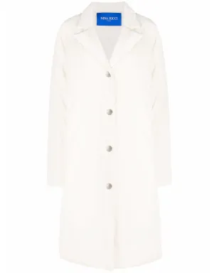 Nina Ricci タフタ パディド コクーンコート - サムネイル1