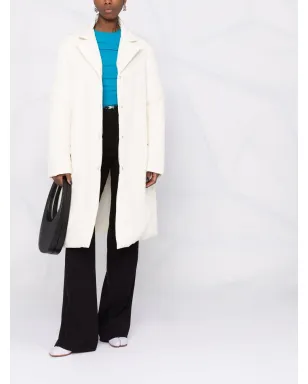Nina Ricci タフタ パディド コクーンコート - サムネイル2