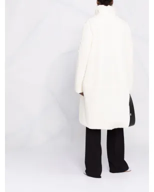 Nina Ricci タフタ パディド コクーンコート - サムネイル4